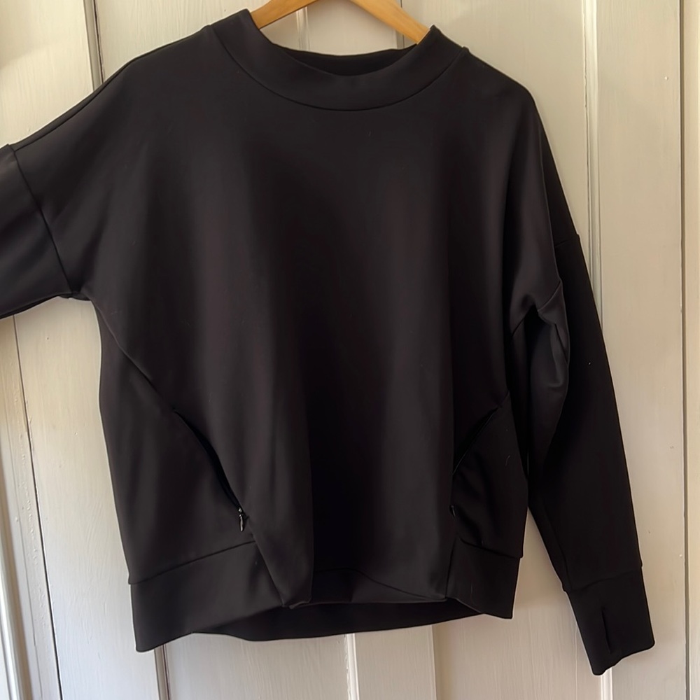 Athleta Scuba mock-neck